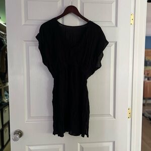 Black sheer coverup